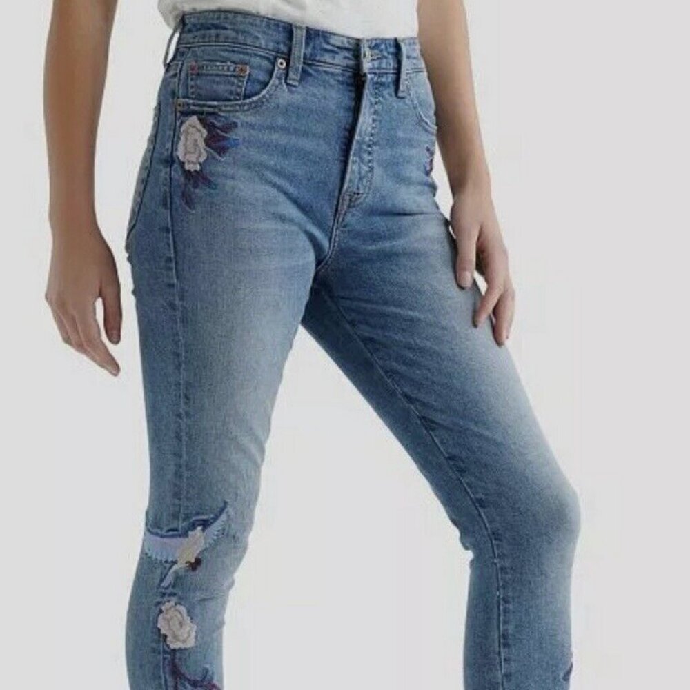 Lucky Brand Amazing Embroidered Bridget High Rise 4/27  😍 NWOT